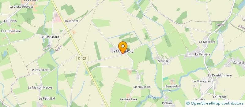 localisation de l'entreprise MADAME BERNADETTE FRYSOU  SAFFRE