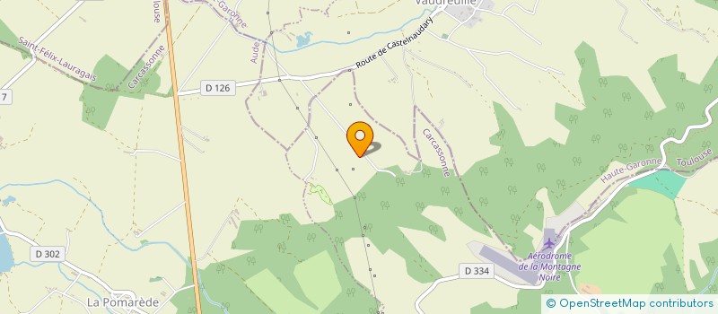 localisation de l'entreprise MADAME BERNADETTE GABOLDE  LABECEDE-LAURAGAIS