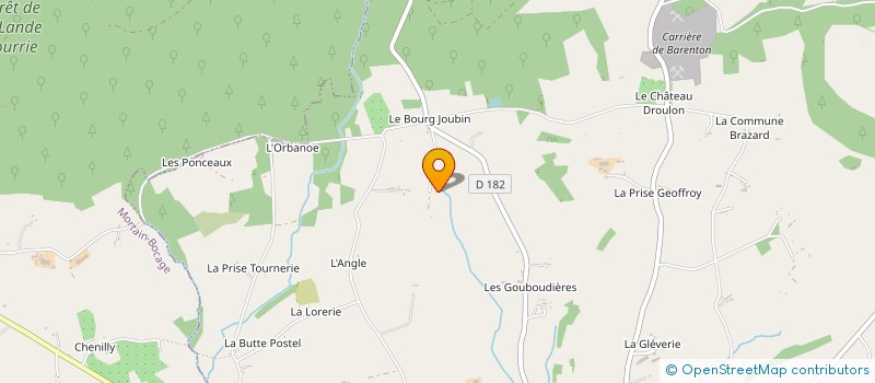localisation de l'entreprise MADAME BERNADETTE GASCHET à BARENTON