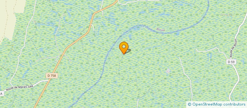 localisation de l'entreprise MADAME BERNADETTE GAUVRIT  SAINT-GERVAIS