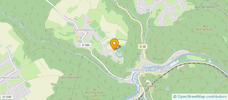 localisation de l'entreprise MADAME BERNADETTE GEIN  DANNELBOURG