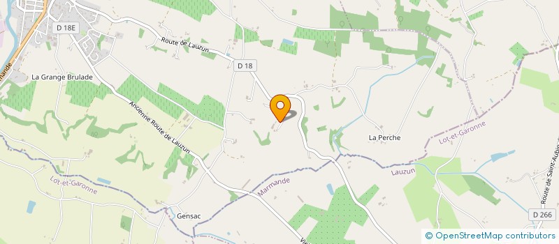 localisation de l'entreprise MADAME BERNADETTE GRANGER  EYMET