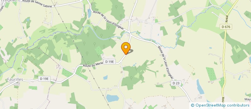 localisation de l'entreprise MADAME BERNADETTE GUICHARD  BEAUMONTOIS EN PERIGORD