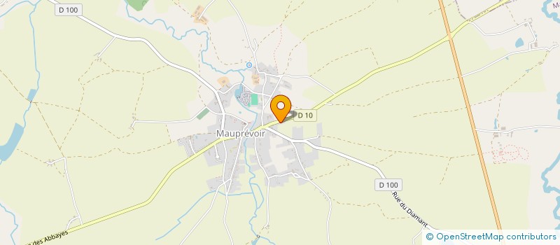 localisation de l'entreprise MADAME BERNADETTE GUILLET  AVAILLES LIMOUZINE