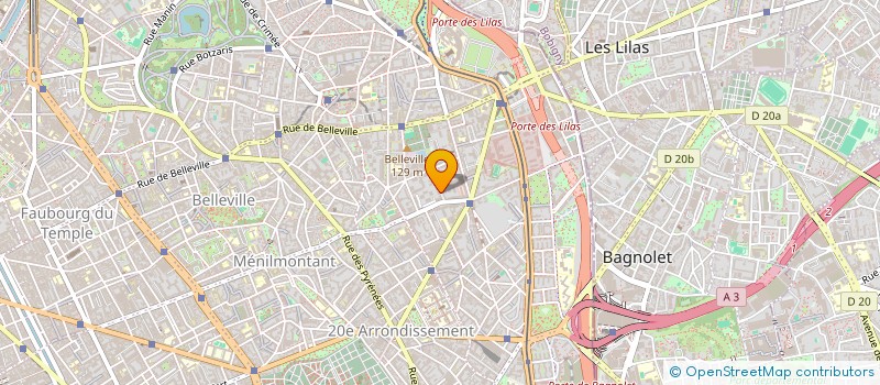 localisation de l'entreprise MADAME BERNADETTE HERISSON  PARIS