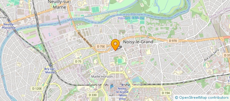 localisation de l'entreprise MADAME BERNADETTE HILDEILFINGER DESGOUTTES  NOISY-LE-GRAND