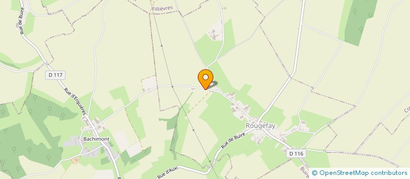 localisation de l'entreprise MADAME BERNADETTE HULOT  BUIRE-AU-BOIS