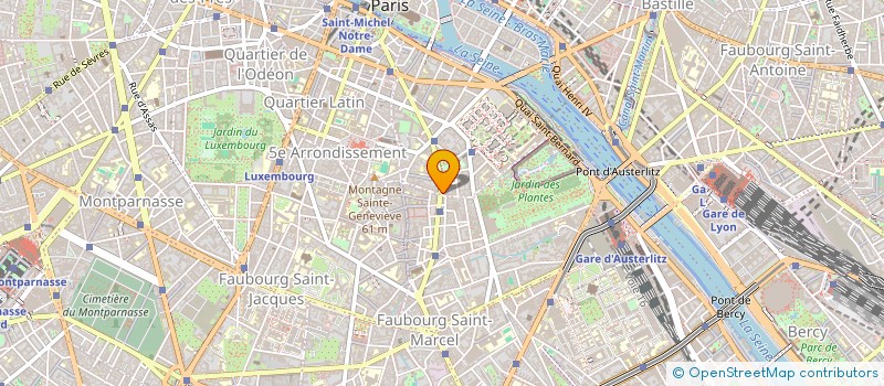 localisation de l'entreprise MADAME BERNADETTE KUHN  PARIS