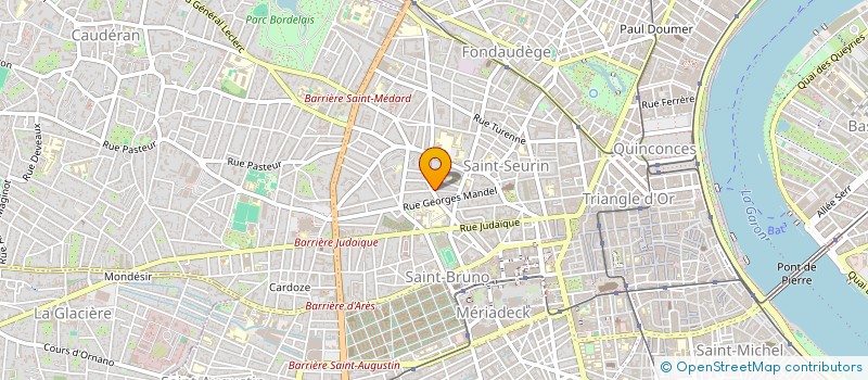 localisation de l'entreprise MADAME BERNADETTE LABOIRIE à BORDEAUX