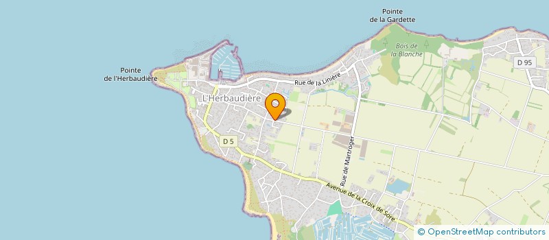localisation de l'entreprise MADAME BERNADETTE LAMOUR à NOIRMOUTIER-EN-L'ILE