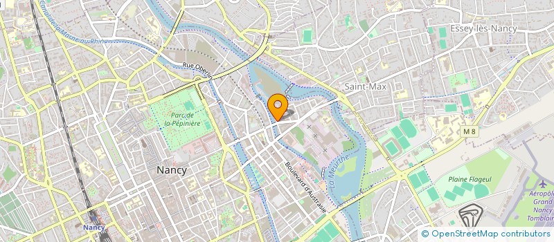 localisation de l'entreprise MADAME BERNADETTE LANDIVAUX  NANCY