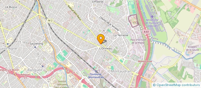 localisation de l'entreprise MADAME BERNADETTE LE PAPE à TOULOUSE