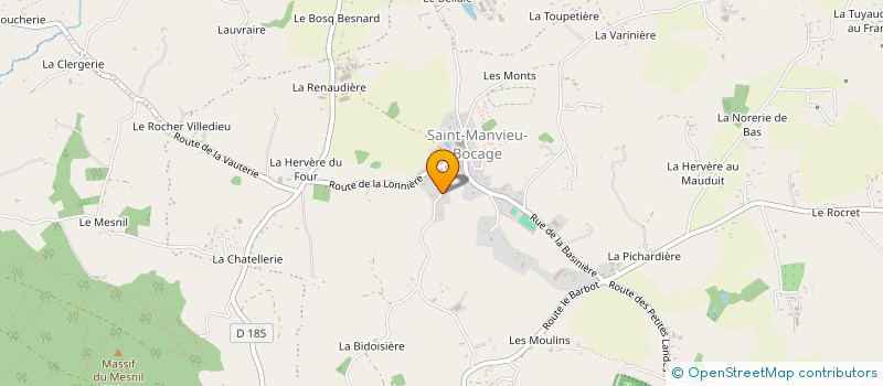 localisation de l'entreprise MADAME BERNADETTE LEBOUVIER  NOUES DE SIENNE