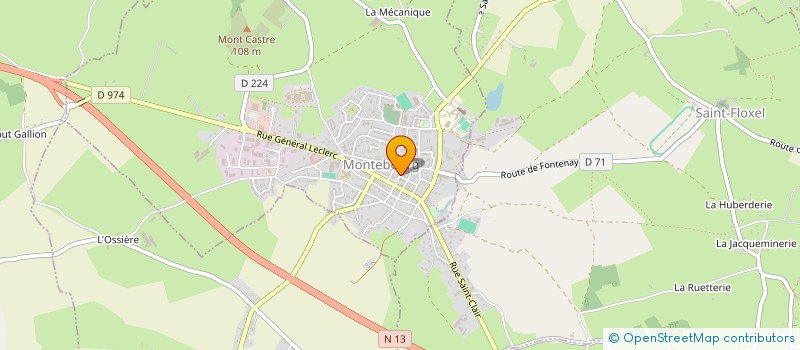 localisation de l'entreprise MADAME BERNADETTE LECOUEY  MONTEBOURG