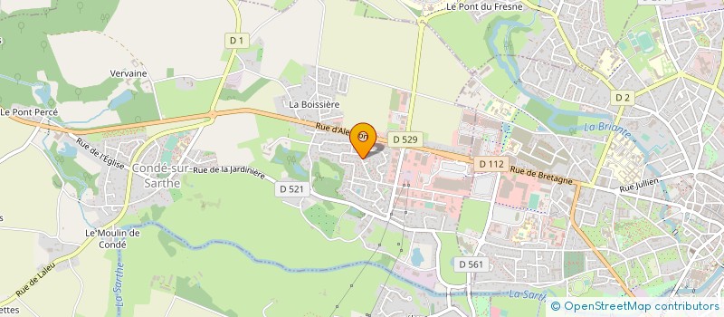 localisation de l'entreprise MADAME BERNADETTE LEMOINE à DAMIGNY
