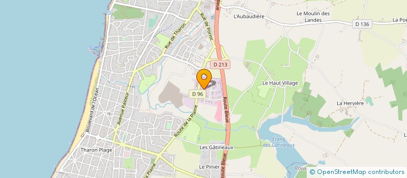 localisation de l'entreprise MADAME BERNADETTE LERAY  SAINT-MICHEL-CHEF-CHEF