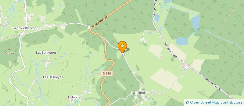 localisation de l'entreprise MADAME BERNADETTE LORTON  CHARMOY