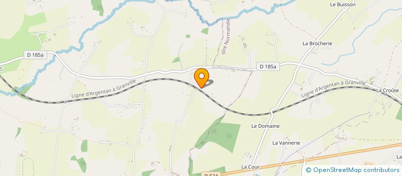 localisation de l'entreprise MADAME BERNADETTE MANNOURY à NOUES DE SIENNE
