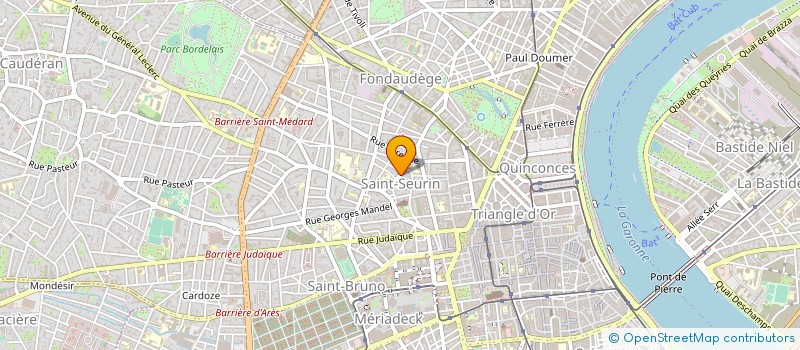 localisation de l'entreprise MADAME BERNADETTE MARCHOU à BORDEAUX