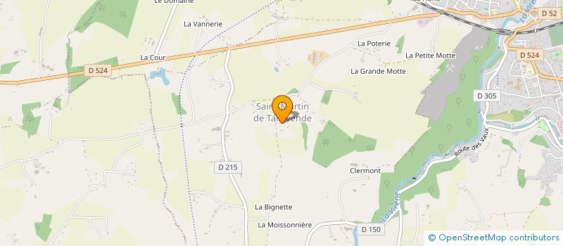 localisation de l'entreprise MADAME BERNADETTE MAUGER à CAMPAGNOLLES