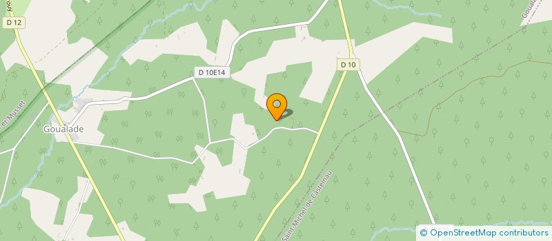 localisation de l'entreprise MADAME BERNADETTE MAULAT  GOUALADE