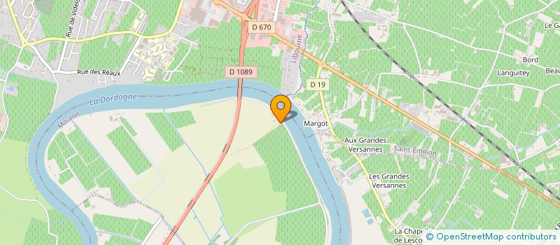 localisation de l'entreprise MADAME BERNADETTE MAUROS  MOULON