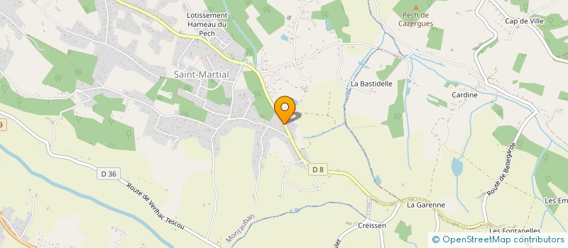 localisation de l'entreprise MADAME BERNADETTE MESANA à MONTAUBAN