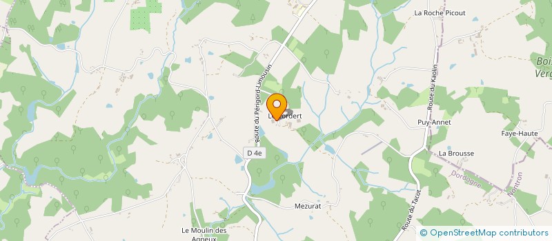 localisation de l'entreprise MADAME BERNADETTE MIANT  SARLANDE