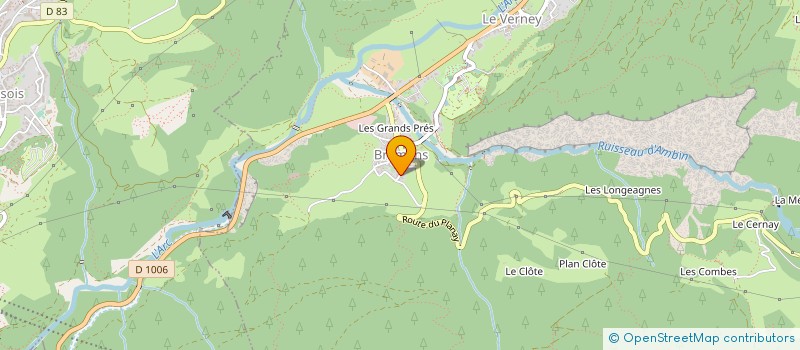 localisation de l'entreprise MADAME BERNADETTE MONGREVILLE à VAL-CENIS