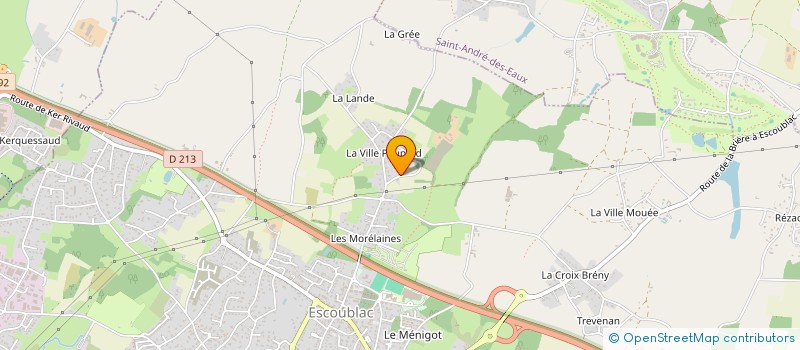 localisation de l'entreprise MADAME BERNADETTE MORIN à LA BAULE-ESCOUBLAC