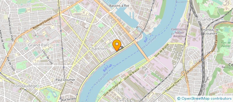 localisation de l'entreprise MADAME BERNADETTE NASSIET  BORDEAUX