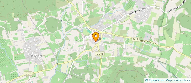 localisation de l'entreprise MADAME BERNADETTE NAUDET  LOURMARIN