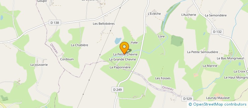 localisation de l'entreprise MADAME BERNADETTE NEZAN à OISSEAU
