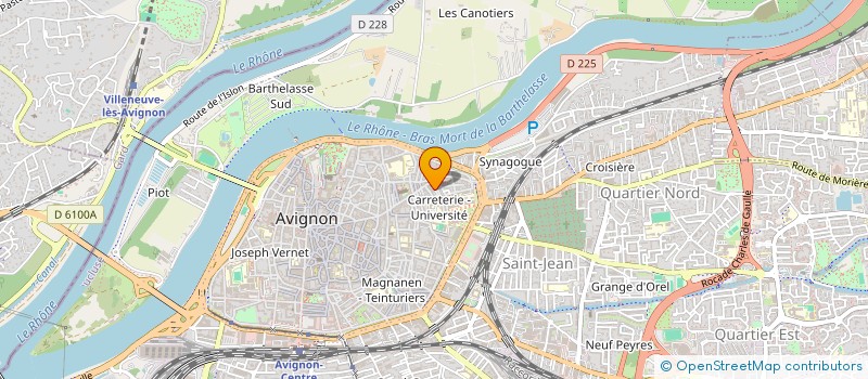 localisation de l'entreprise MADAME BERNADETTE PALERMINI à AVIGNON