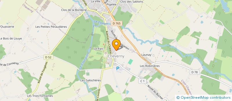 localisation de l'entreprise MADAME BERNADETTE PARENT  OISLY