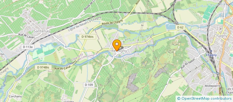 localisation de l'entreprise MADAME BERNADETTE PARISE  DEMIGNY