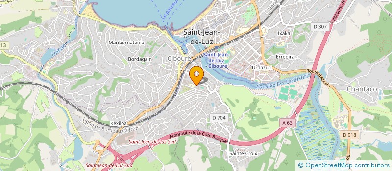 localisation de l'entreprise MADAME BERNADETTE PERIER-DUBERNET à CIBOURE