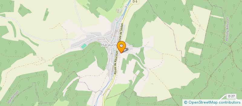 localisation de l'entreprise MADAME BERNADETTE PESENTI  HARAUCOURT