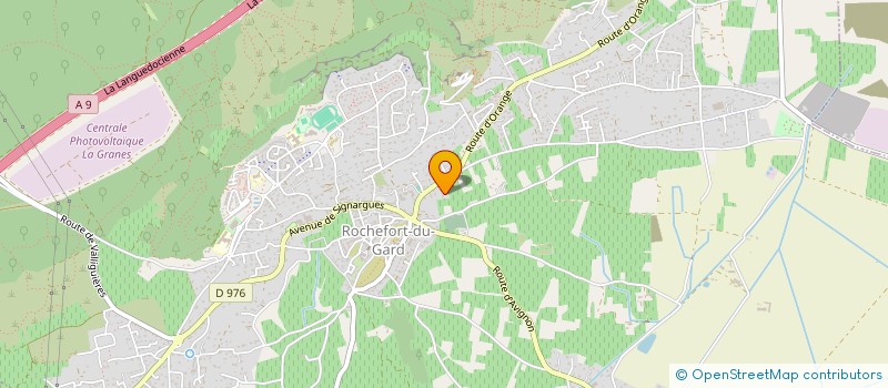 localisation de l'entreprise MADAME BERNADETTE PHILIPPART  ROCHEFORT-DU-GARD