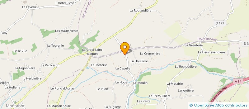 localisation de l'entreprise MADAME BERNADETTE POTEY  FOURNEAUX