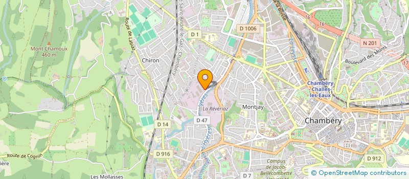 localisation de l'entreprise MADAME BERNADETTE PRIEUR  COGNIN