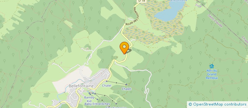 localisation de l'entreprise MADAME BERNADETTE PROST  LONGCHAUMOIS