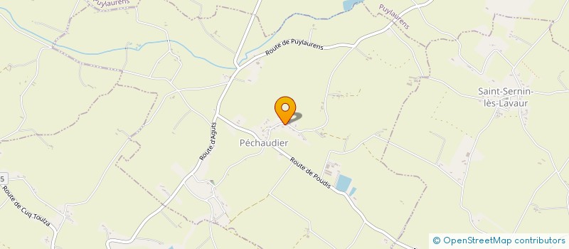 localisation de l'entreprise MADAME BERNADETTE SAISSAC  LACROISILLE