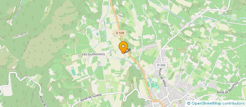 localisation de l'entreprise MADAME BERNADETTE SIMONE  MALAUCENE