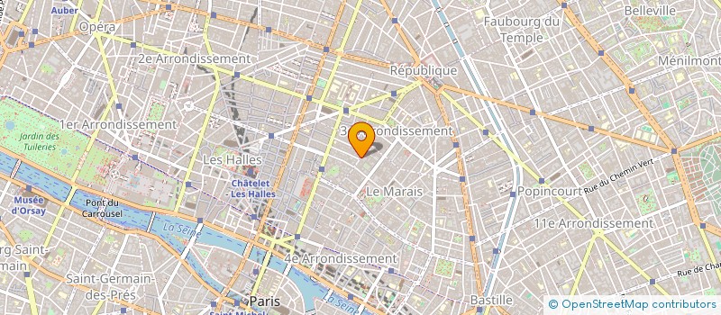 localisation de l'entreprise MADAME BERNADETTE SOARES  PARIS