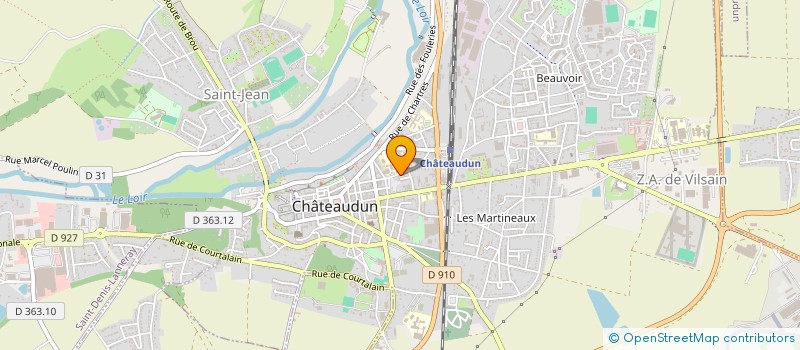 localisation de l'entreprise MADAME BERNADETTE TERRIER à CHATEAUDUN
