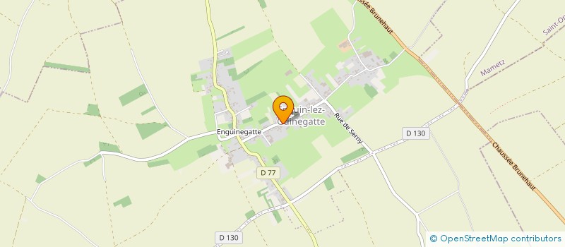 localisation de l'entreprise MADAME BERNADETTE TETART  ENQUIN-LEZ-GUINEGATTE