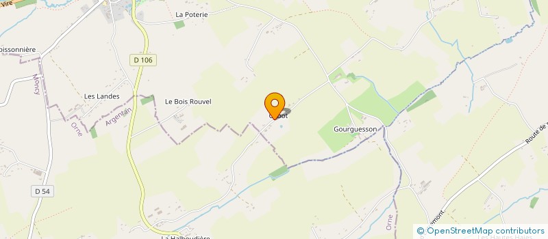 localisation de l'entreprise MADAME BERNADETTE-THERESE BOUCHARD  VALDALLIERE