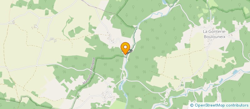 localisation de l'entreprise MADAME BERNADETTE TISSEUIL  MAREUIL EN PERIGORD