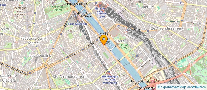 localisation de l'entreprise MADAME BERNADETTE VAN DER ELST  PARIS